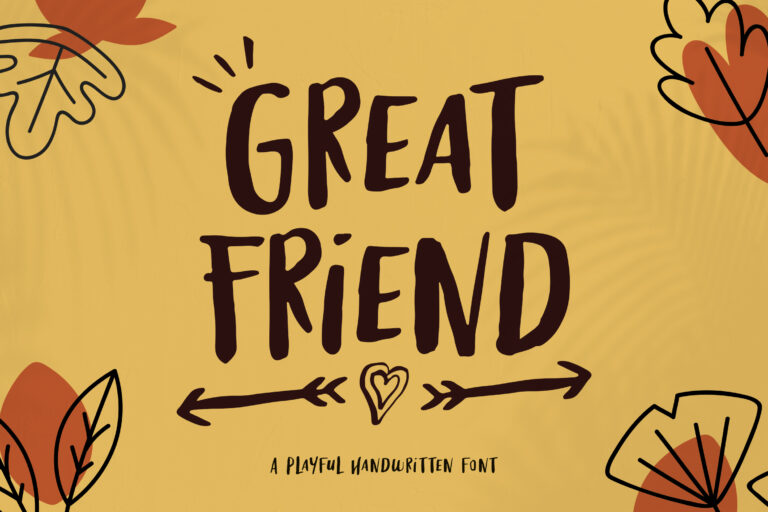 Great Friends-Instagram Font