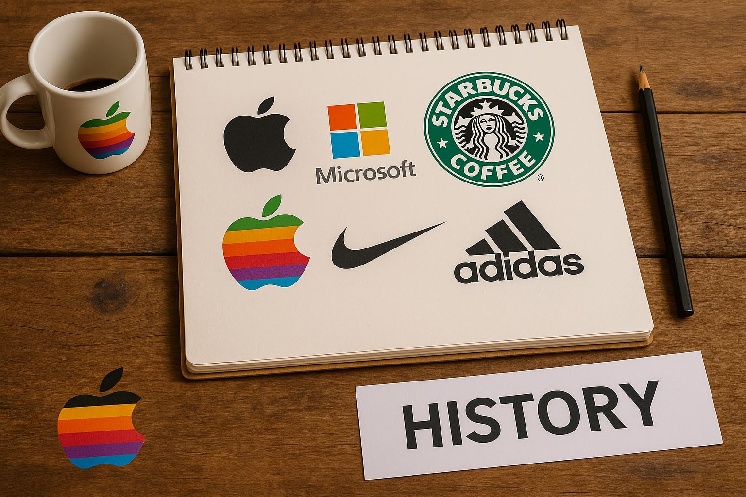 The History of Iconic Logos: From Apple to Adidas