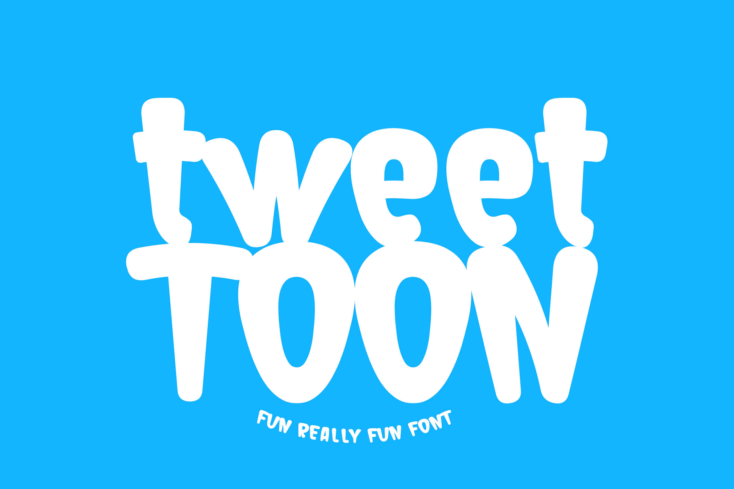 Tweet Toon - Fun Cartoon Font