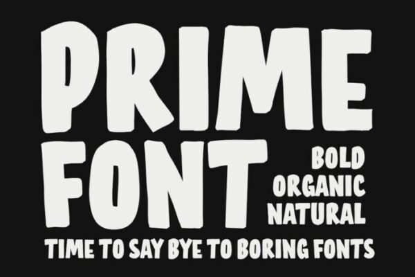 Prime Font – Fun Urban Font