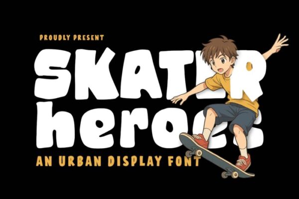 Skater Heroes – A Bold Urban Font